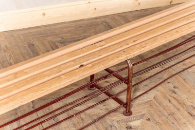 Vintage Industrial Style Hall Bench